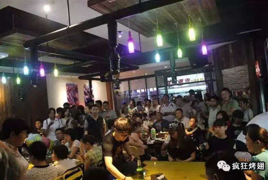 南圣镇锡纸烤鸡翅